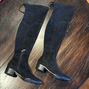 Marc Fisher Black Over-the-Knee Boots